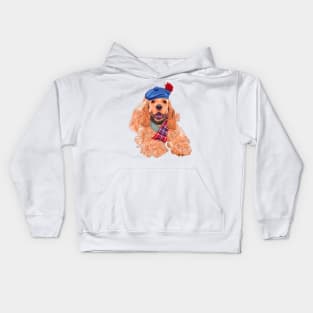 American Cocker Spaniel Kids Hoodie